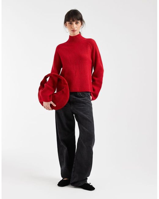 Gap Red Soft Touch Knitted Jumper