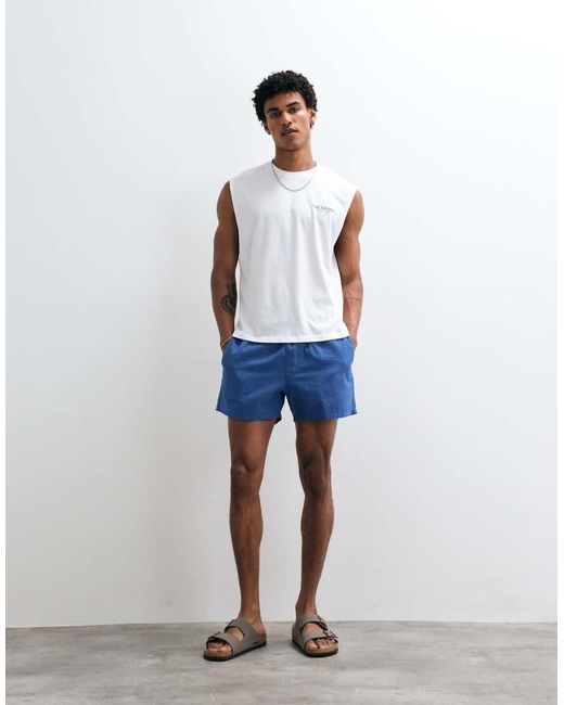 Jack & Jones White Palermo Lemon Backprint Vest for men