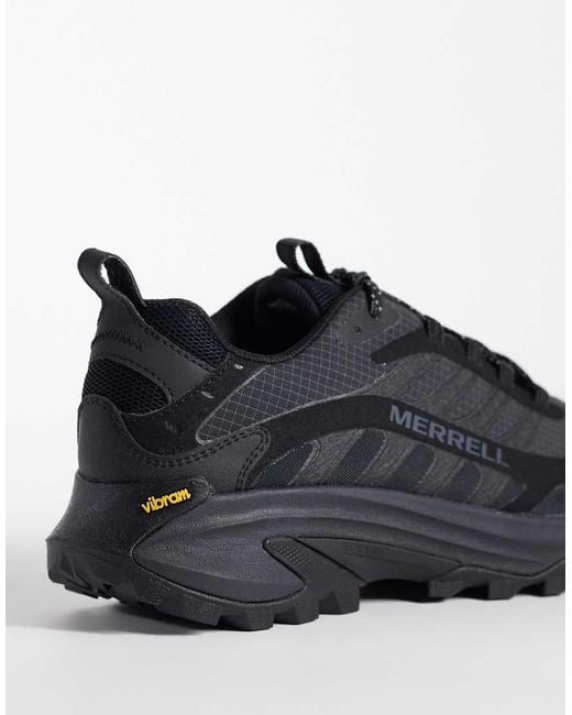 Merrell Black Moab Speed 2 Gtx Trainers for men