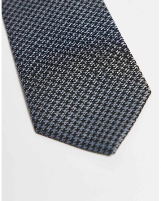 ASOS White Check Tie for men