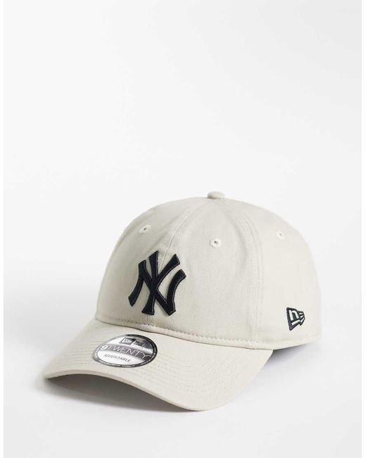 KTZ White Ny Yankees 9twenty Logo Cap