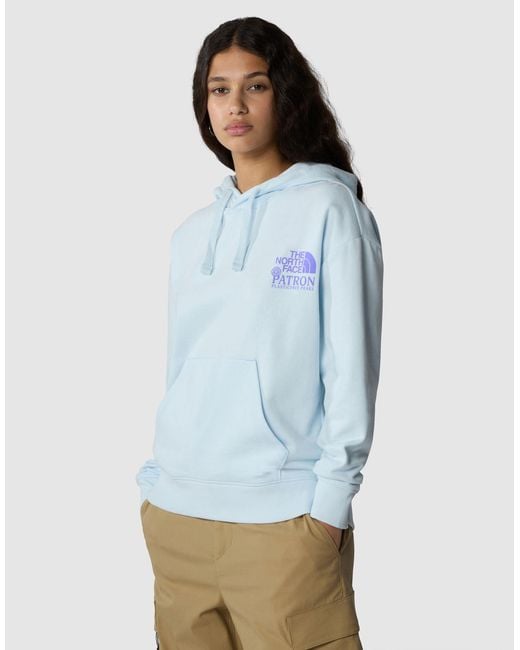 The North Face Blue W Hoodie