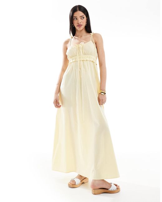 esmé studios White – exclusive – maxi-strandkleid