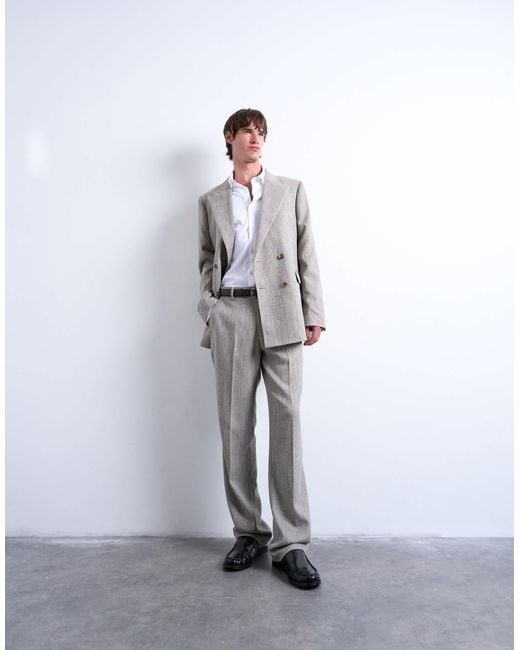 Topman – relaxed-fit-hose in White für Herren