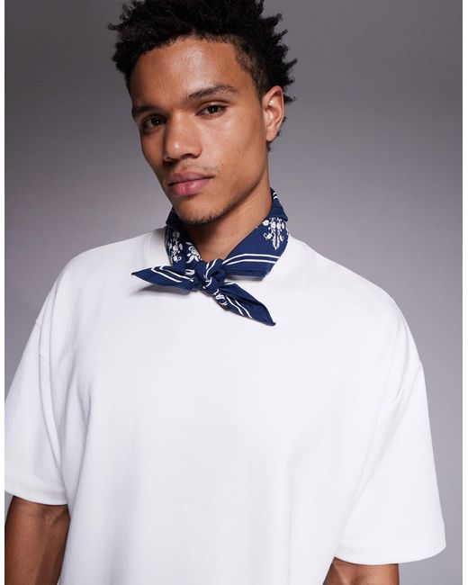 Deus Ex Machina – romantisches bandana in White für Herren