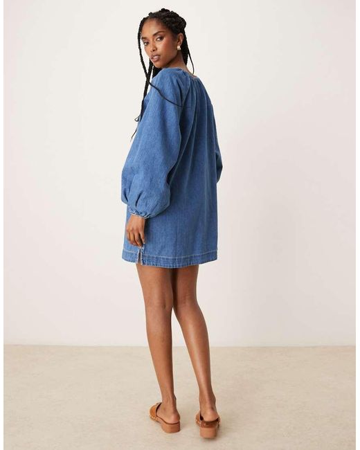Vestito Corto di ASOS in Blue