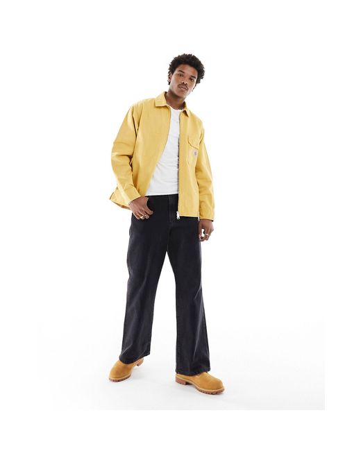 Rainer - camicia giacca gialla di Carhartt in Metallic da Uomo