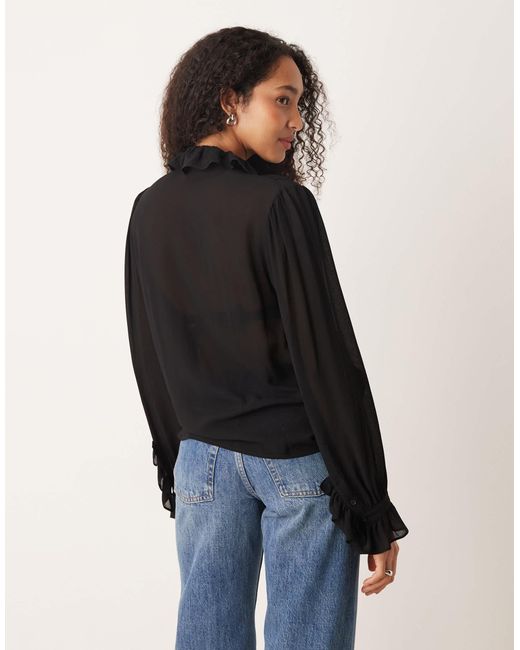 Mango Black – bluse