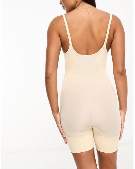 DORINA Natural Absolute Sculpt High Control Open Bust Shaping Bodysuit With Shorts
