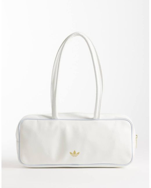 Adidas Originals White Rectangle Shoulder Bag