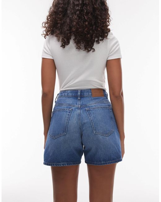Topshop Hourglass Blue – editor – jeansshorts