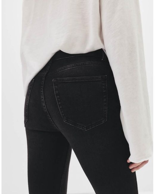 Pull&Bear Black High-Rise Flared Jeans