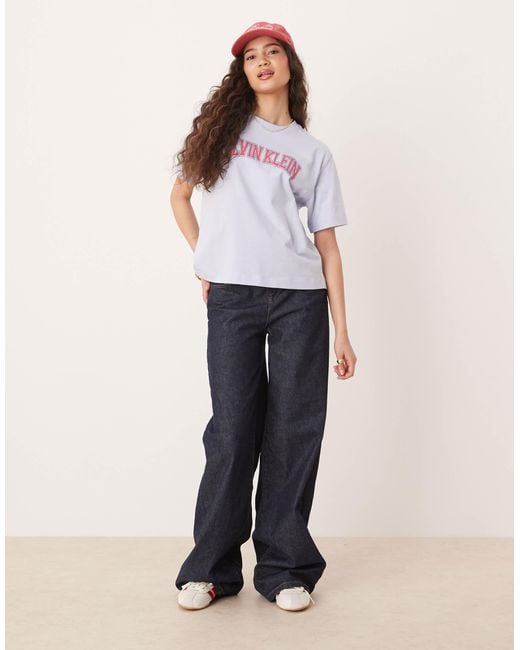 Calvin Klein White Calvin klein – t-shirt