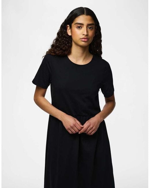 Pieces Black Maxi Dress