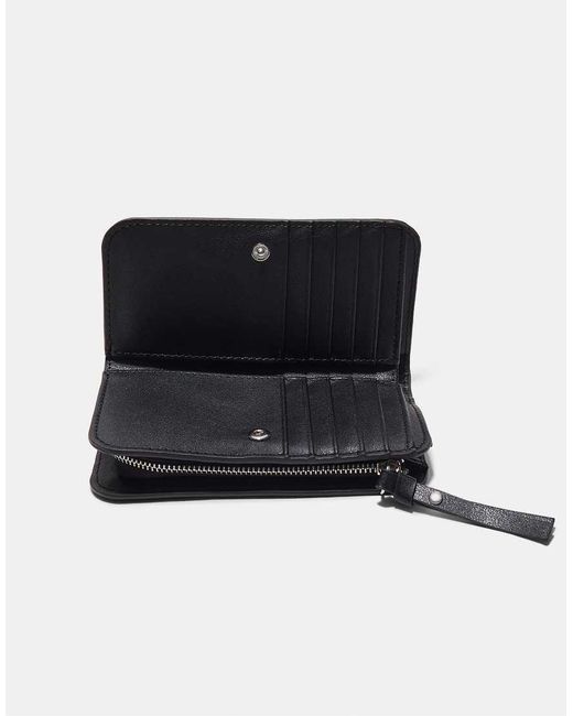 Stradivarius White Wallet With Zip