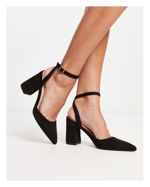 Neima - chaussures à talon carré Raid en coloris Black