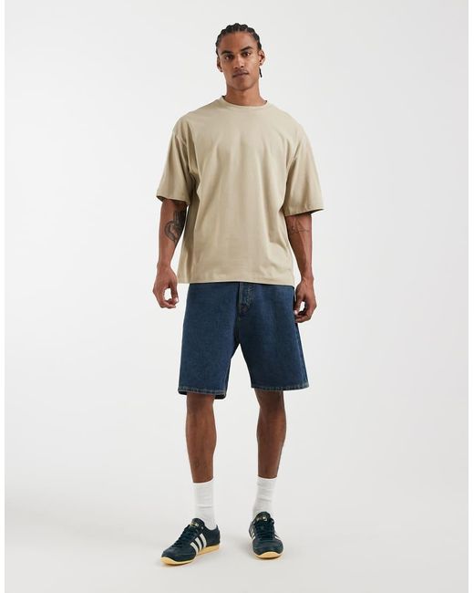 ASOS Natural Essentials Oversized T-shirt for men