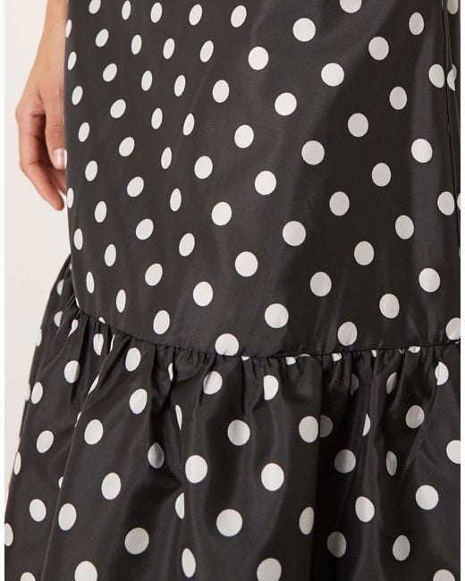 Sister Jane Natural Dream Tiered Ruffle Midi Skirt