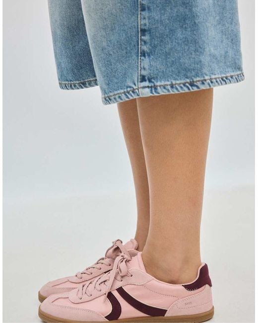Stradivarius Pink S011 Basic Retro Trainers