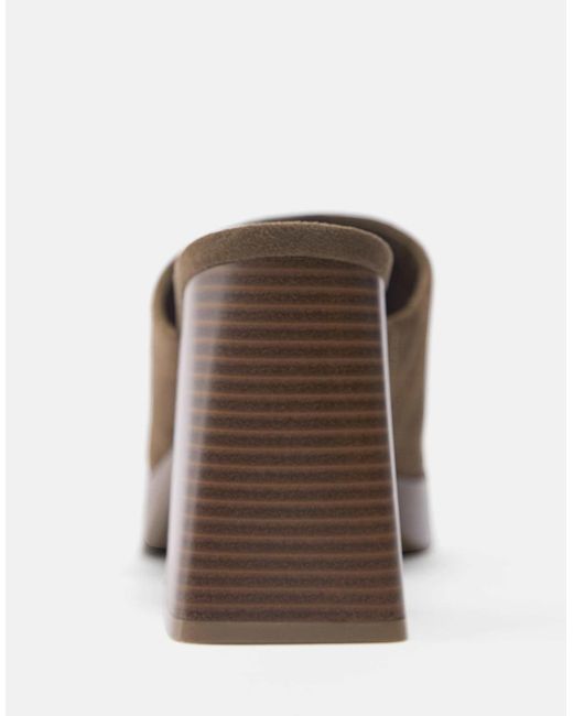 Pull&Bear Brown – mules