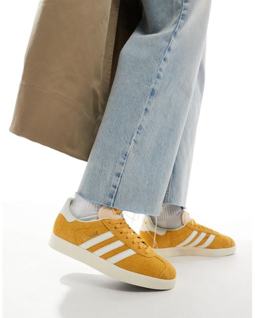 Adidas Originals Yellow Gazelle Trainers for men