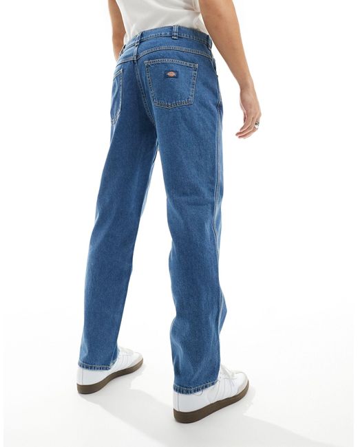 Dickies Blue Houston Regular Fit Denim Jeans for men