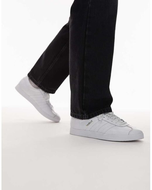 Adidas Originals White Gazelle Trainers for men