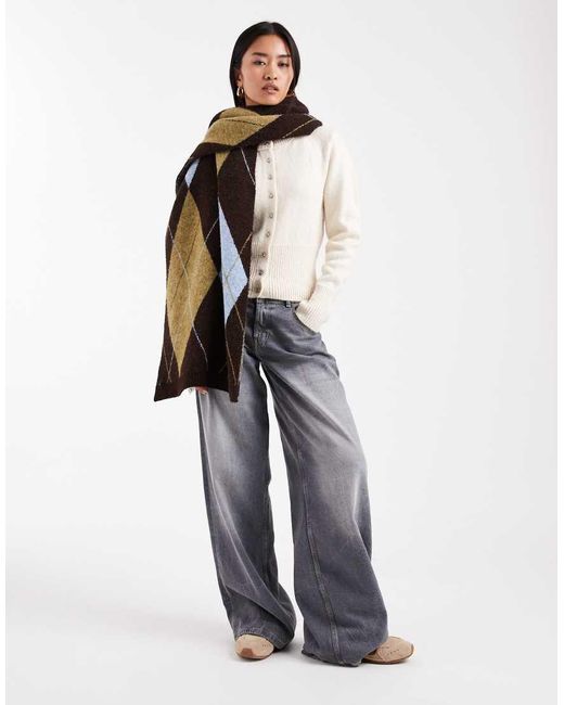 Sciarpa di ASOS in Brown