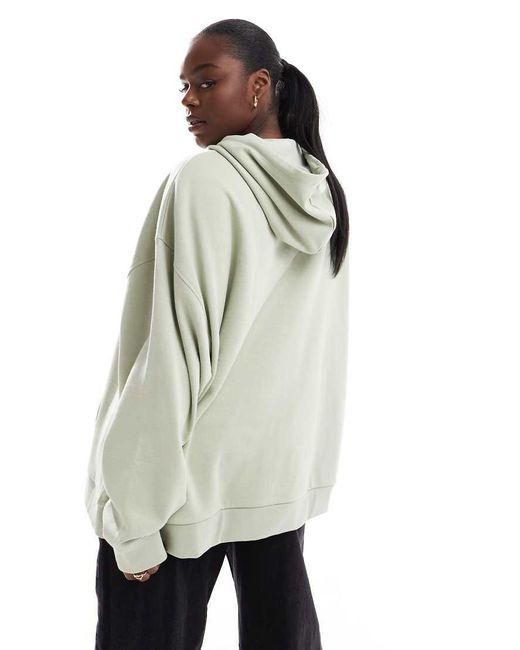 ASOS Asos Design Curve Oversized Hoodie in Grey Lyst UK
