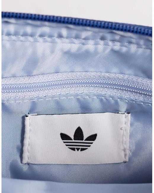 Adidas Originals Blue Adicolor Mini Bowling Bag