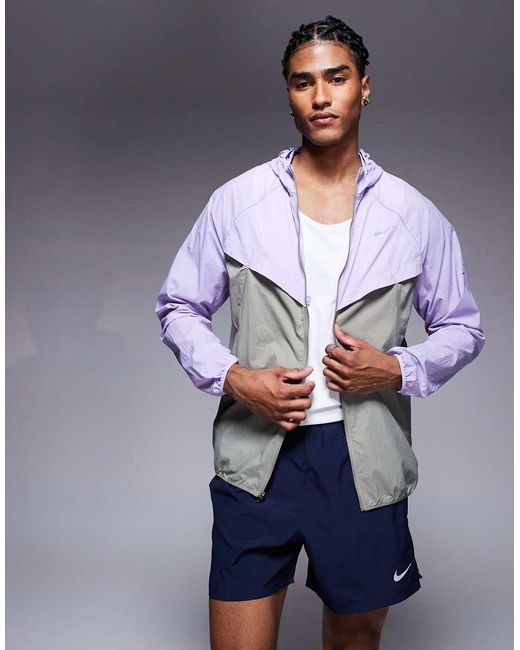 Nike Blue Stride Repel Jacket for men
