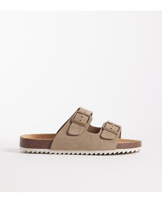 SEQWL Wide Fit Multicolor Seqwl Olsen Wide Fit Double Buckle Flat Sandals