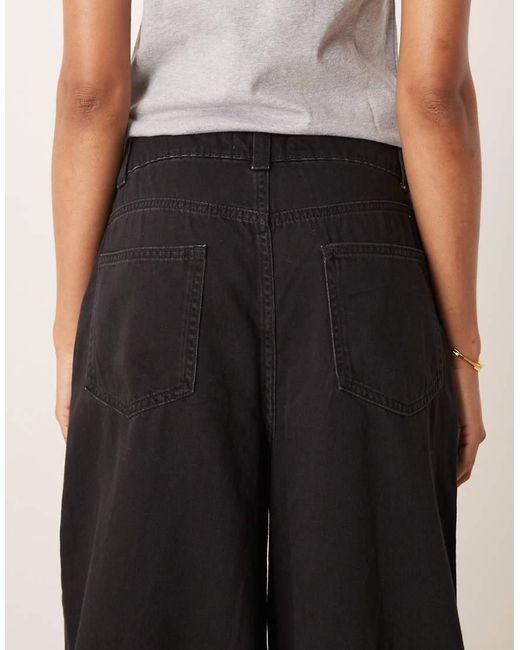 ASOS White Asos Design Tall Wide Leg Jean