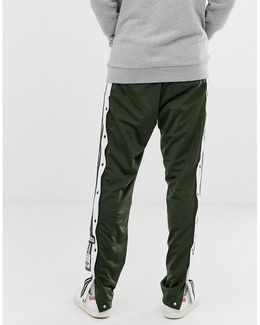 Adibreak - Joggers à boutons-pression - Kaki adidas Originals pour homme en  coloris Vert | Lyst