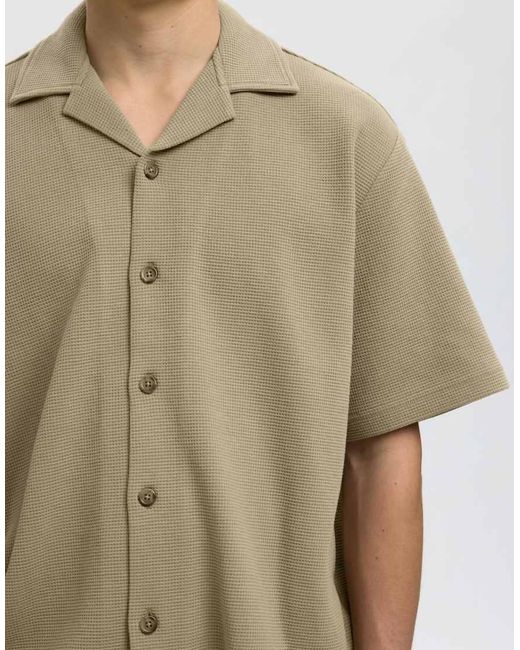 SELECTED Natural Overshirt for men