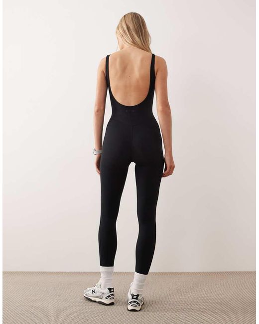 BO+TEE Blue Low Back Jumpsuit