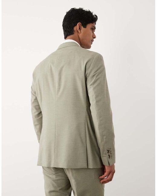 Mango Natural Milan Slim Fit Blazer for men