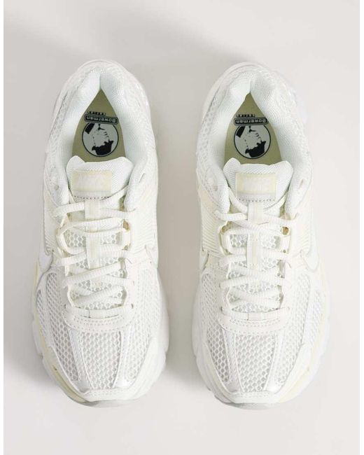 Nike White Zoom Vomero 5 Trainers
