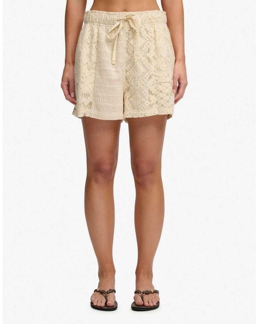 Superdry Natural Lace Beach Short