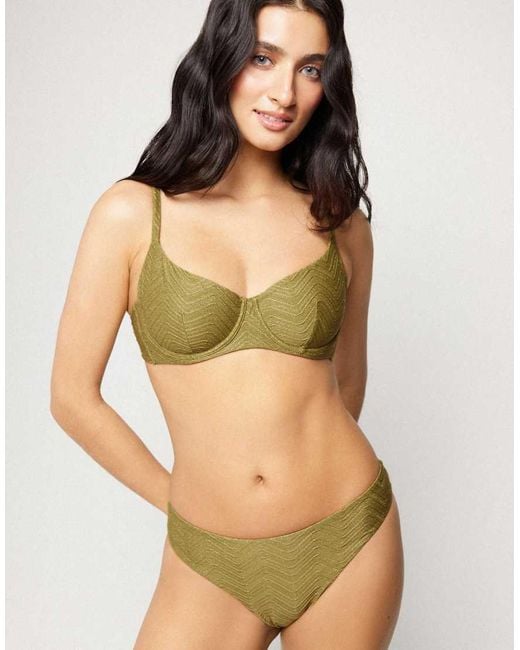 Tezenis Green Sparkling Bikini Top