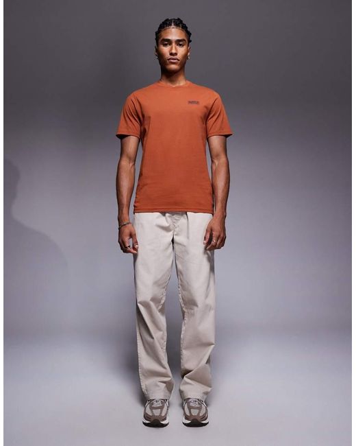 River Island Gray Linen Blend Pull On Trousers for men
