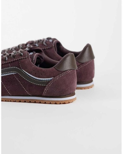 Vans Purple Womens Super Lowpro Trainers