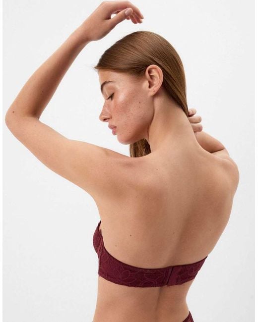 Intimissimi Red Elevate Your Day Bandeau Balconette Bra