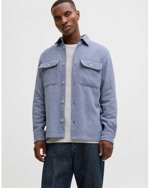 Jack & Jones Blue Overshirt for men