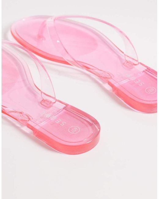 Infradito di SEQWL in Pink