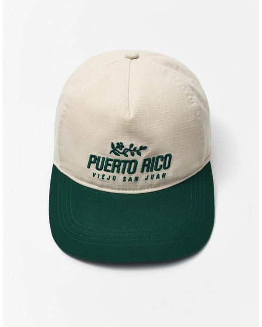 Pull&Bear – kappe in Green für Herren