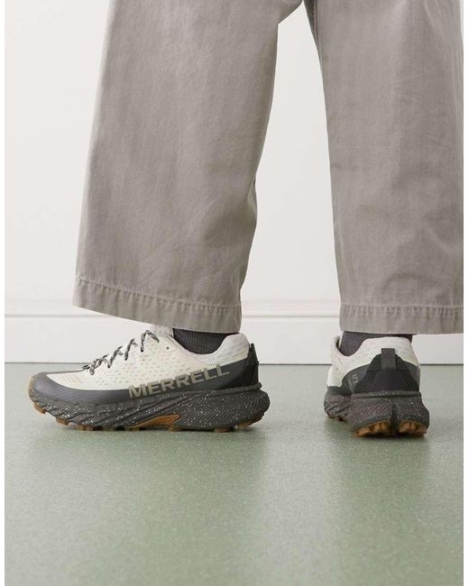 Merrell Gray Agility Peak 5 Trainers for men