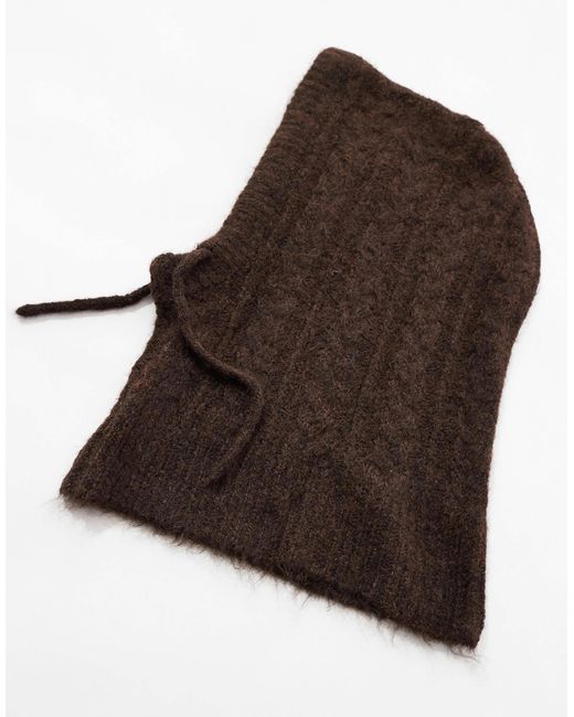 Object Black – strick-balaklava
