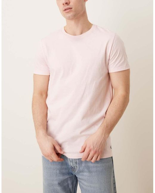 Calvin Klein Blue Cotton 3 Pack T-shirts for men