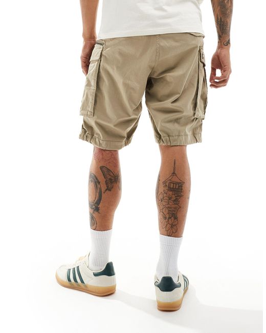 Pantalones cortos cargo holgados rovic G-Star RAW de hombre de color Natural